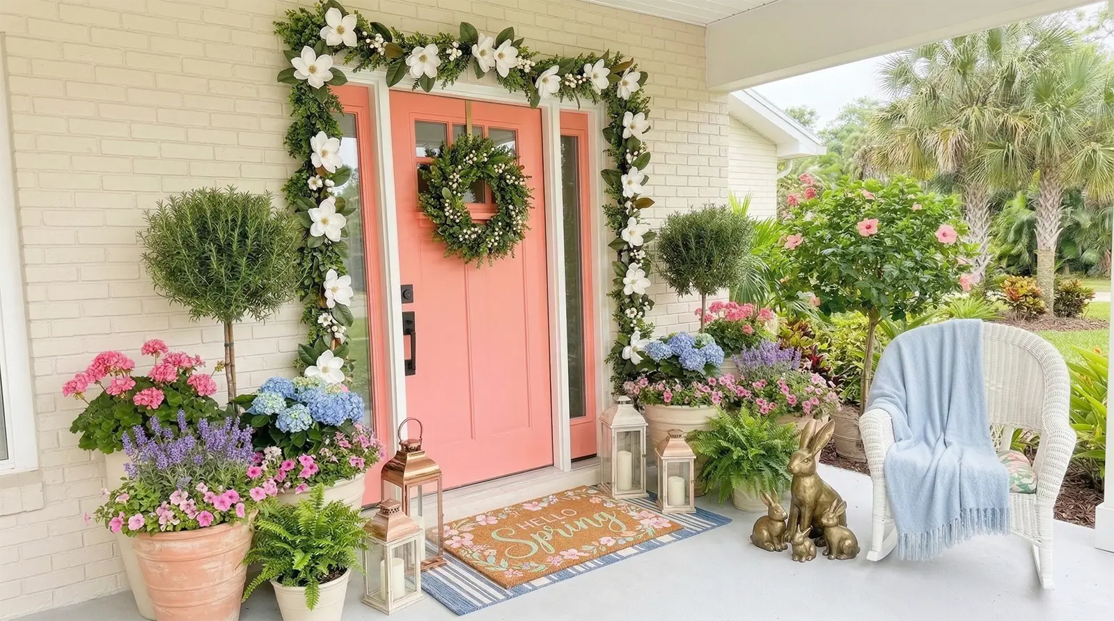 Spring Porch Decor Ideas for 2026: 25 Fresh Ways to Boost Curb Appeal